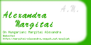 alexandra margitai business card